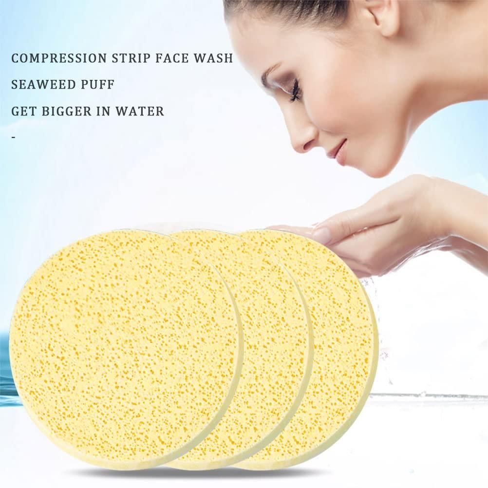 12 Pieces Face Cleansing Sponges - Order Kar™